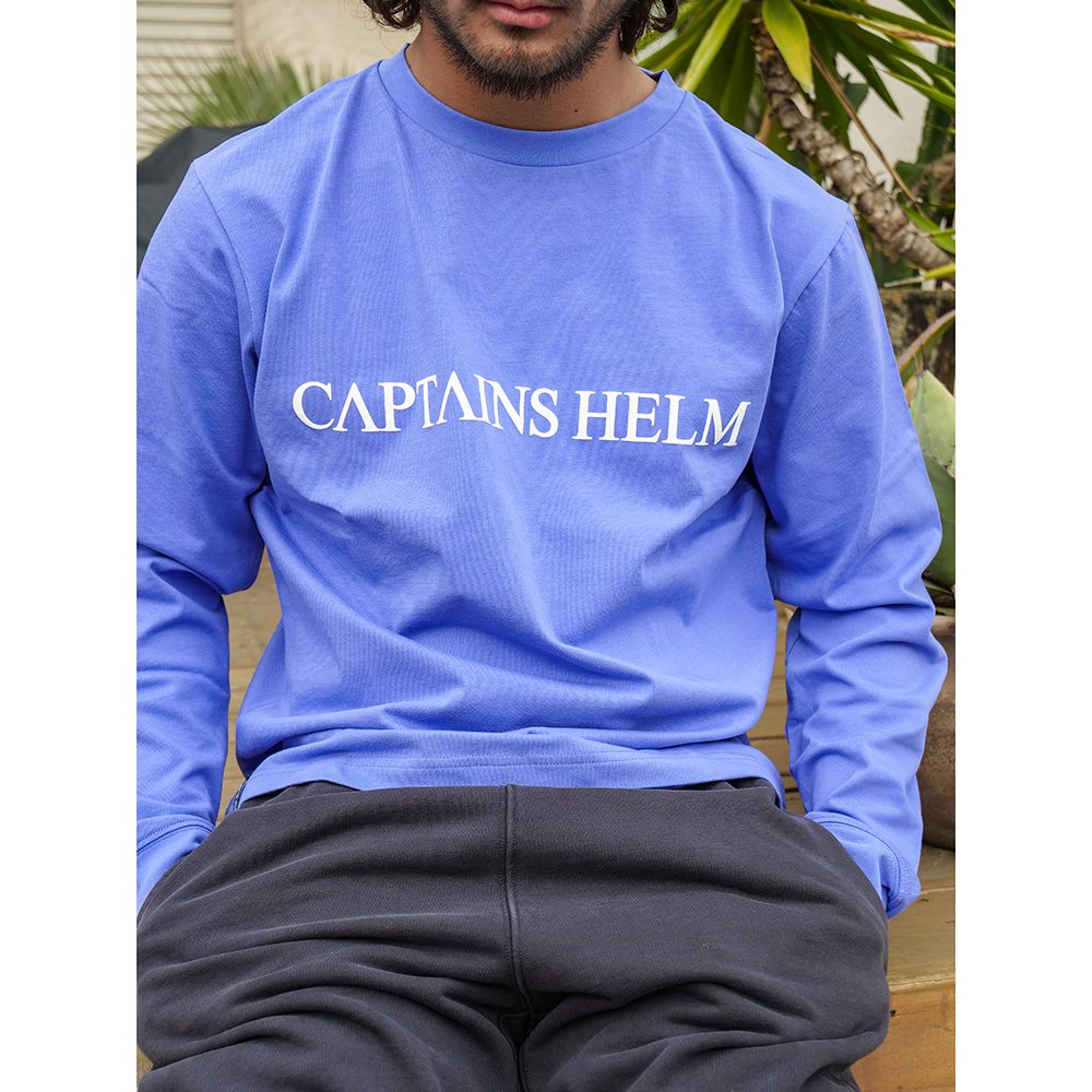 CAPTAINS HELM　#LDN LOGO LS TEE - CAPTAINS HELM WEB STORE