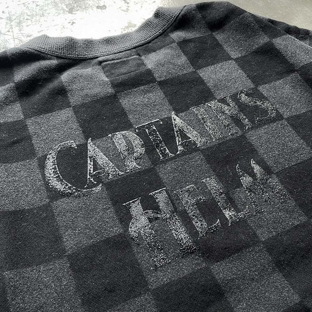 CAPTAINS HELM　#CHECKER LOGO SWEAT - CAPTAINS HELM WEB STORE