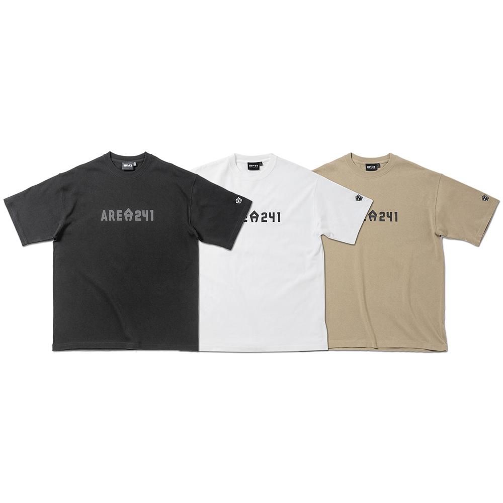 241#AREA241-LOGO SS WIDE TEE