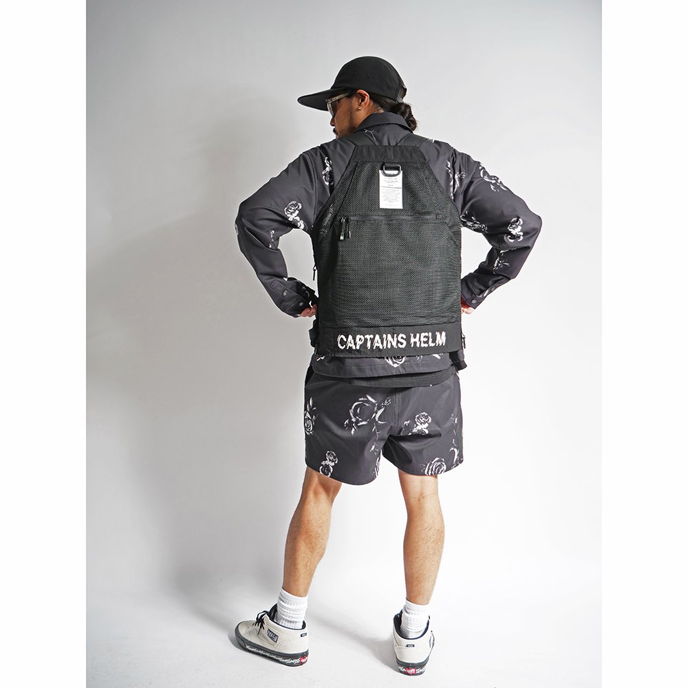 ライトニングボルト CAPTAINS HELM UTILITY BACK MESH VEST | www