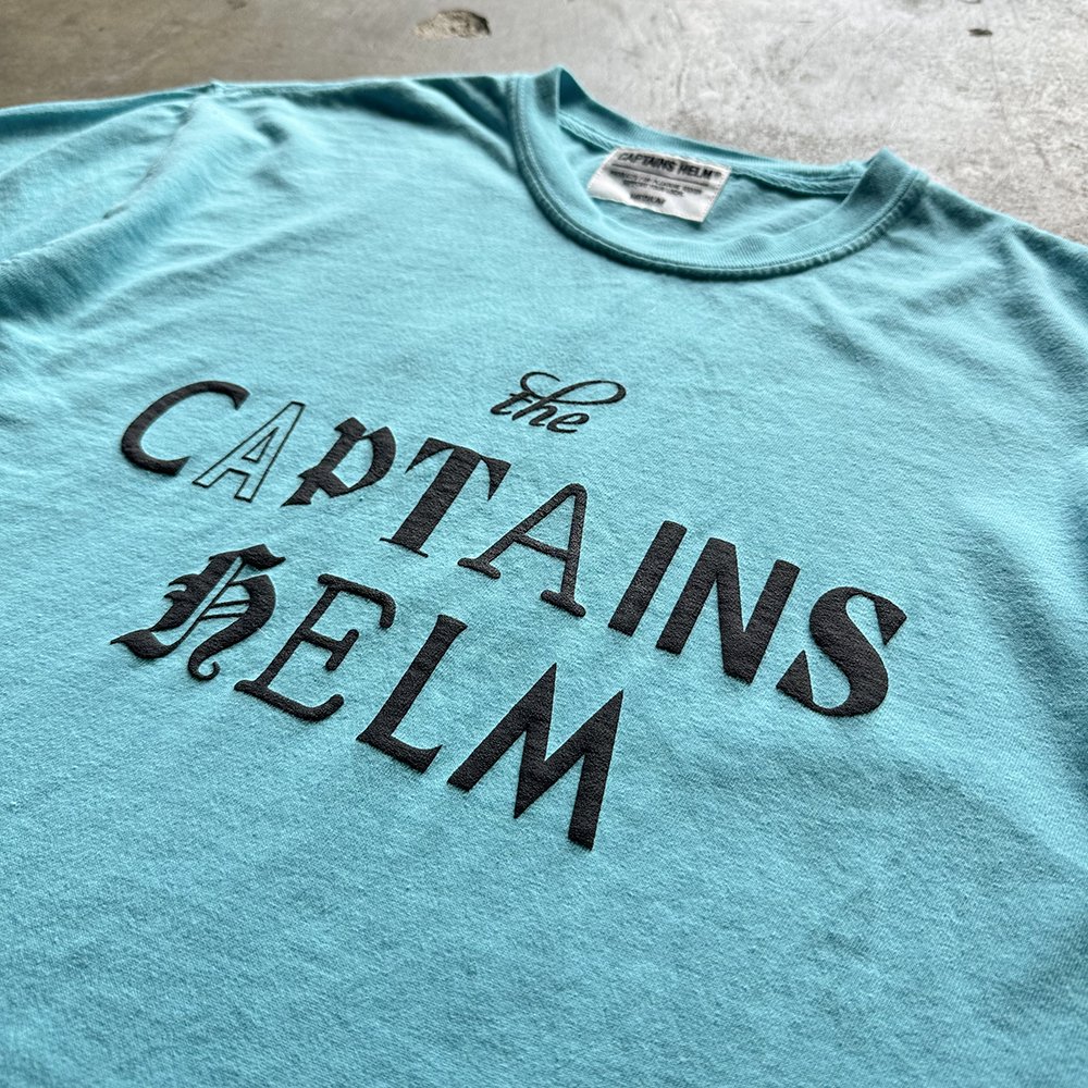 CAPTAINS HELM #Clipping logo Tee - CAPTAINS HELM WEB STORE