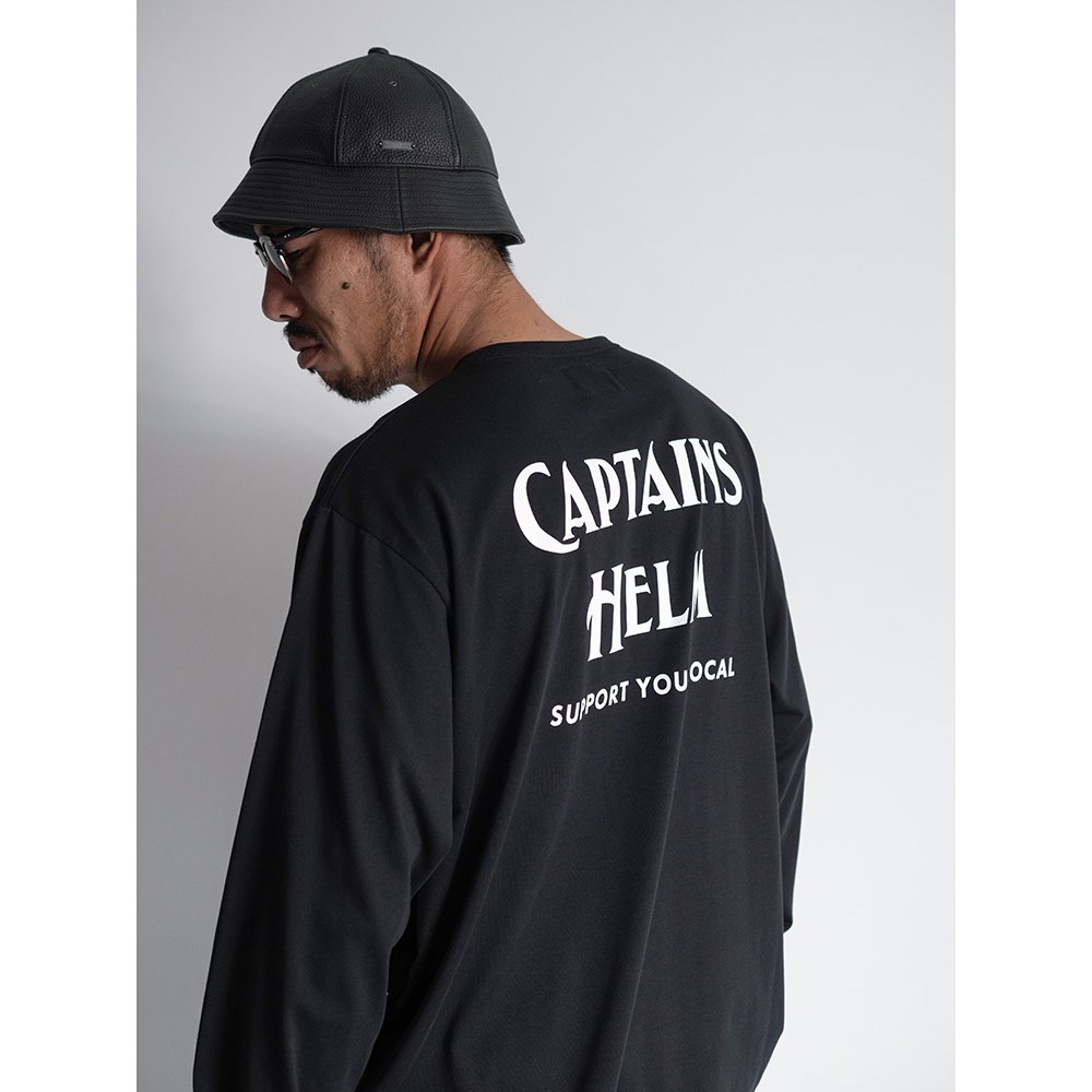 CAPTAINS HELM #37.5™ TECH CONFORMITY LOGO LS TEE - CAPTAINS HELM 