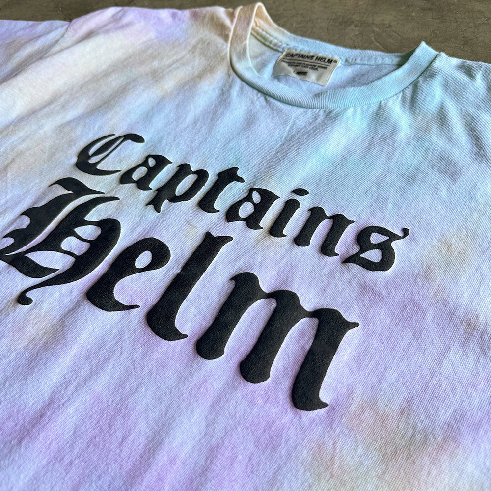 CAPTAINS HELM #SUMMER FES TIE-DYE Tee - CAPTAINS HELM WEB STORE