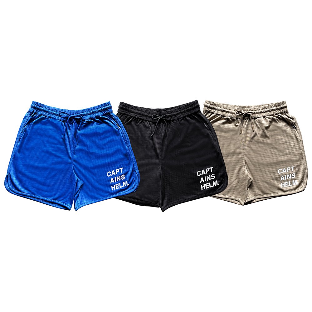 CAPTAINS HELM #MESH SHORTS BLK L mimorozvrh.cz