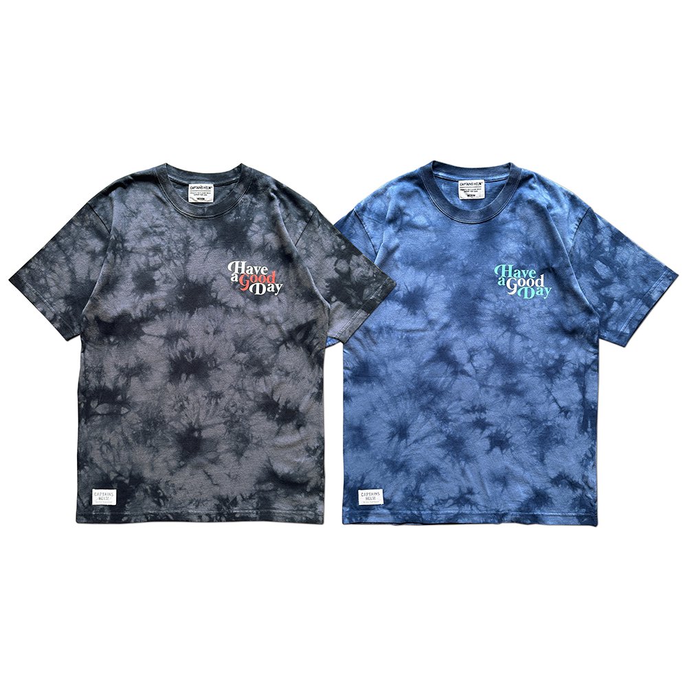 CAPTAINS HELM #ALRIGHT TIE-DYE Tee - CAPTAINS HELM WEB STORE