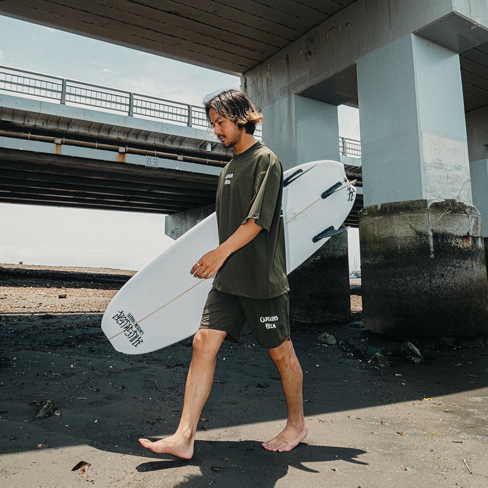 CAPTAINS HELM #DRY STRETCH SURF TEE - CAPTAINS HELM WEB STORE