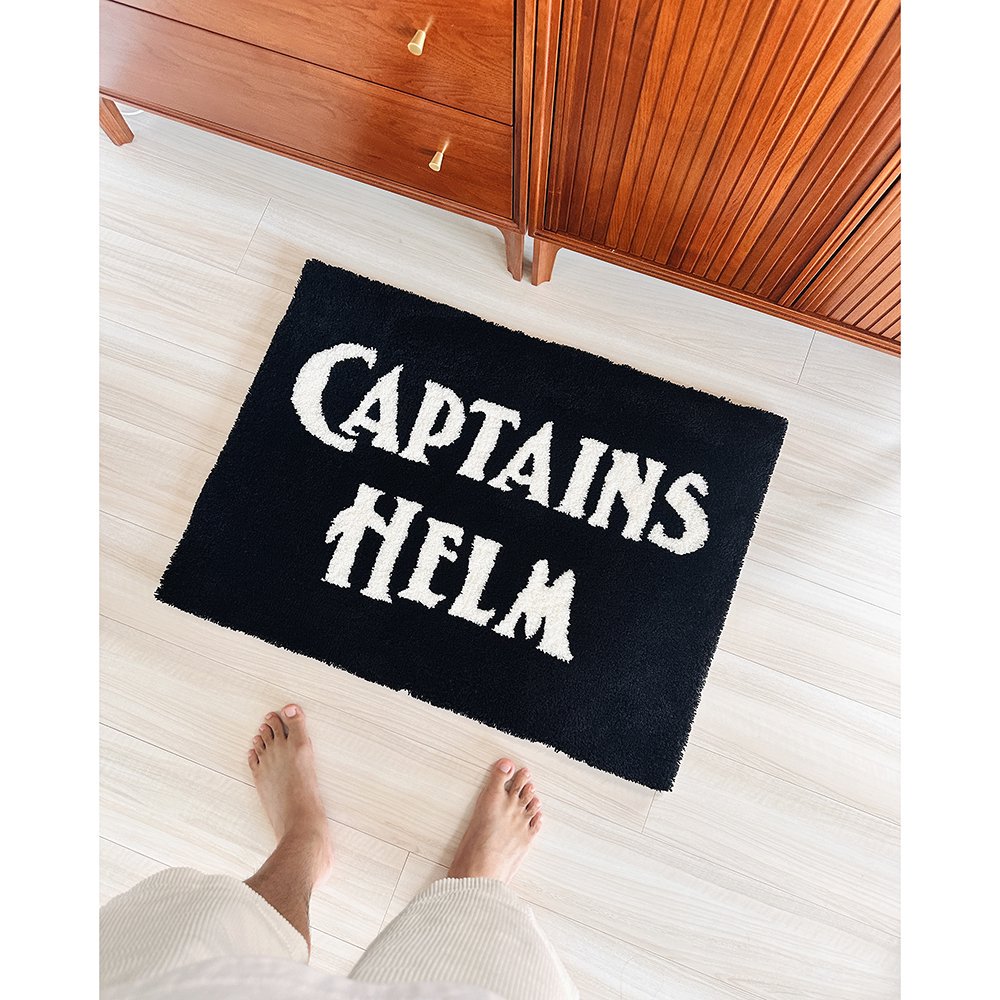 新品 23ss CAPTAINS HELM CH LOGO RUG - ラグ