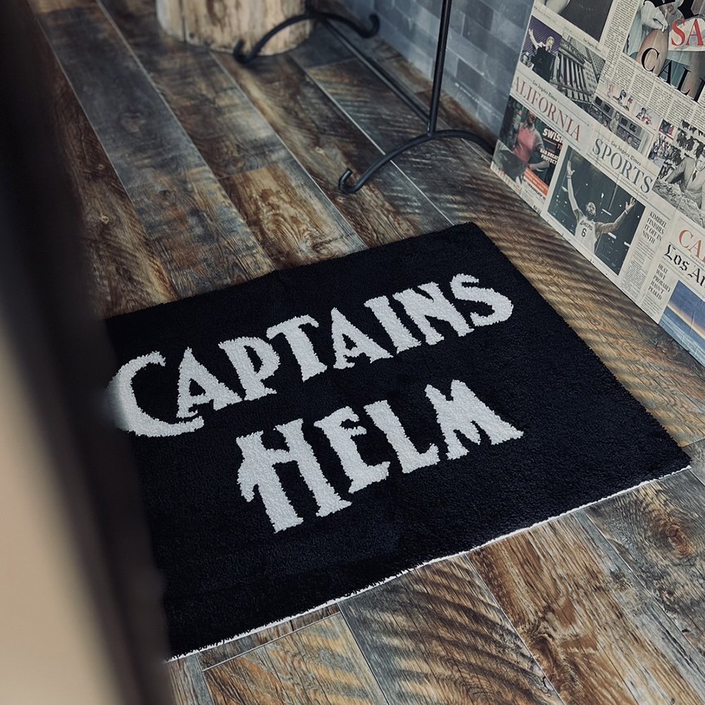 CAPTAINS HELM　#CH LOGO RUG - CAPTAINS HELM WEB STORE