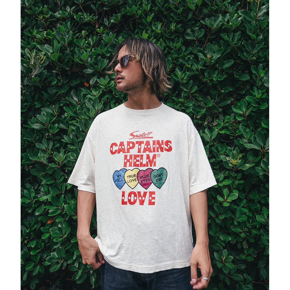 CAPTAINS HELM #SWEET VINTAGE TEE - CAPTAINS HELM WEB STORE