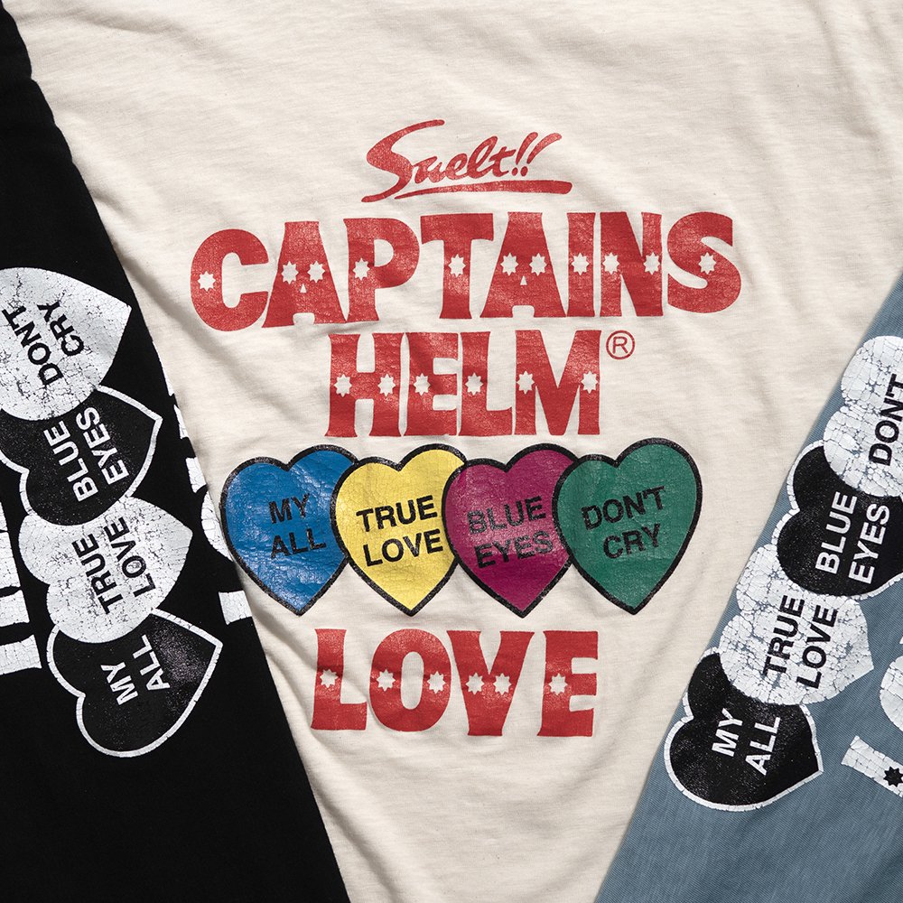 CAPTAINS HELM #SWEET VINTAGE TEE - CAPTAINS HELM WEB STORE