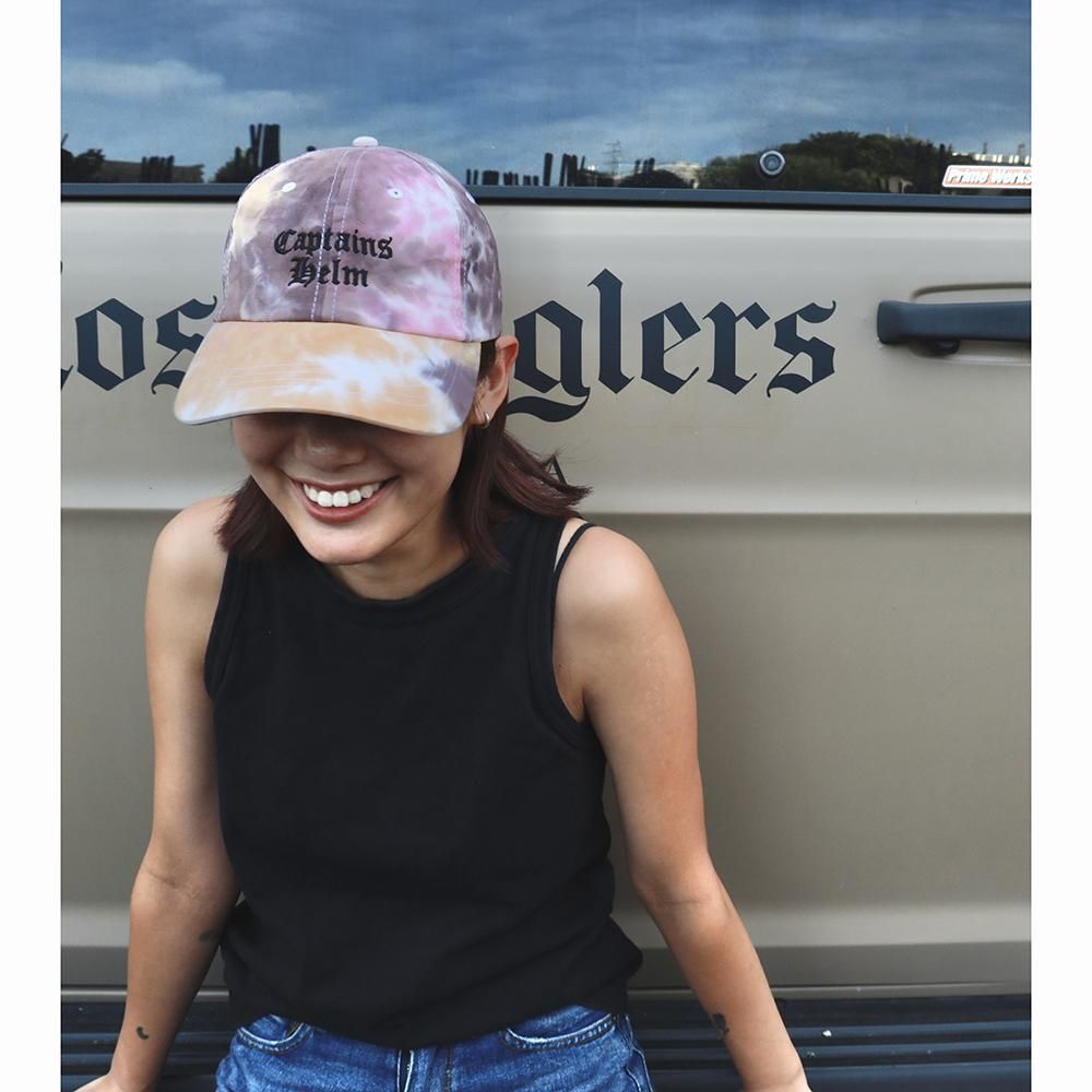 CAPTAINS HELM #OE LOGO TIE-DYE CAP - CAPTAINS HELM WEB STORE