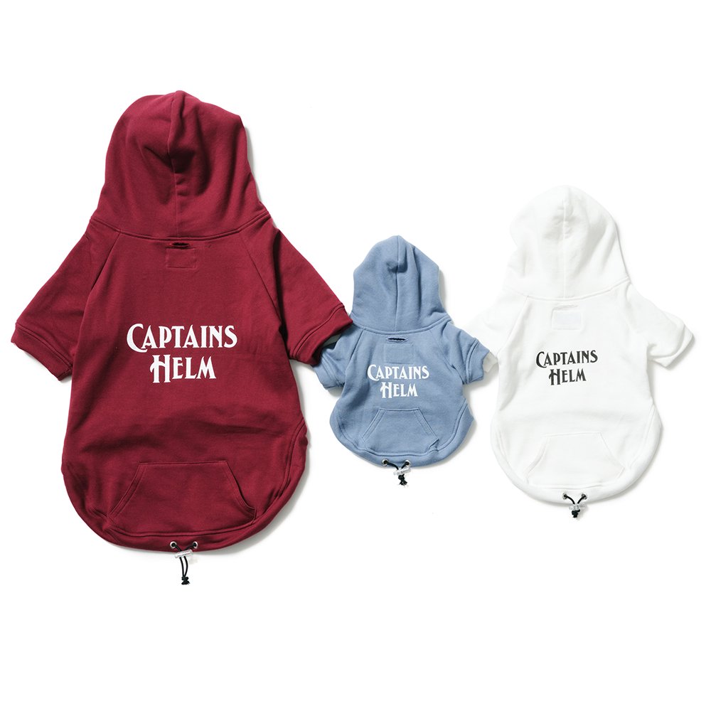 CAPTAINS HELM　#CAPTAINS DOGS LOGO HOODIE