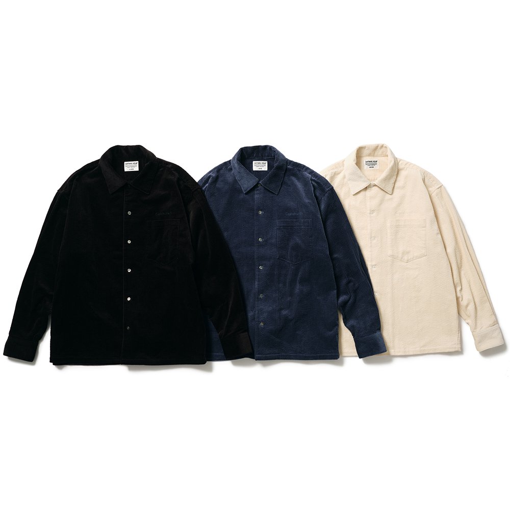 CAPTAINS HELM #CORDUROY EASY SHIRTS - CAPTAINS HELM WEB STORE