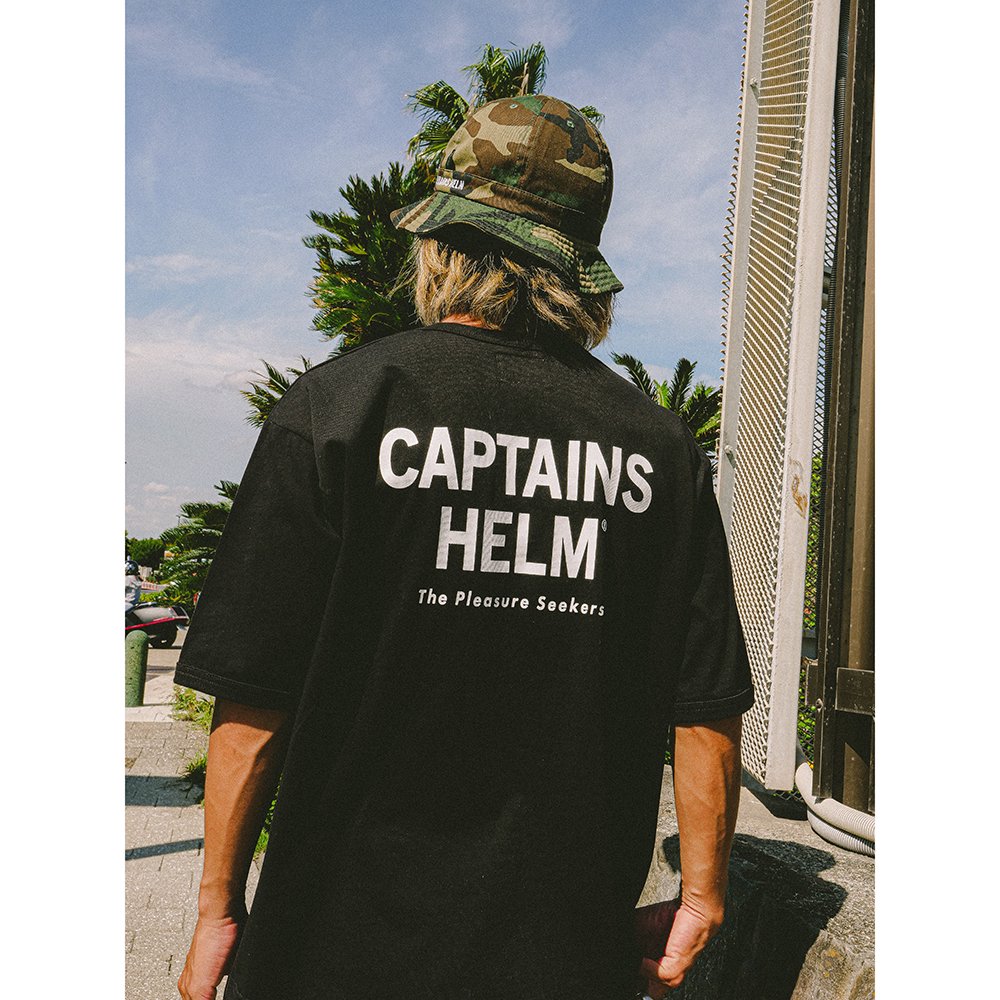 CAPTAINS HELM #TM LOGO T.P.S. RINGER TEE - CAPTAINS HELM WEB STORE