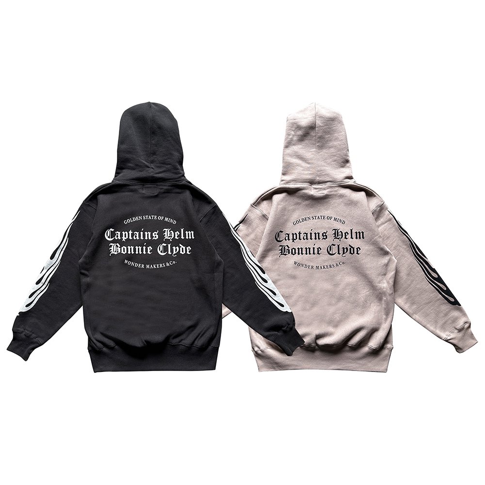 BONNIE CLYDE x CAPTAINS HELM #WONDER MAKERS HOODIE - CAPTAINS HELM 