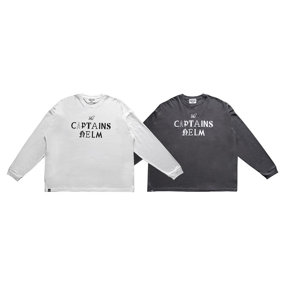 CAPTAINS HELM#CLIPPING LOGO L/S TEE