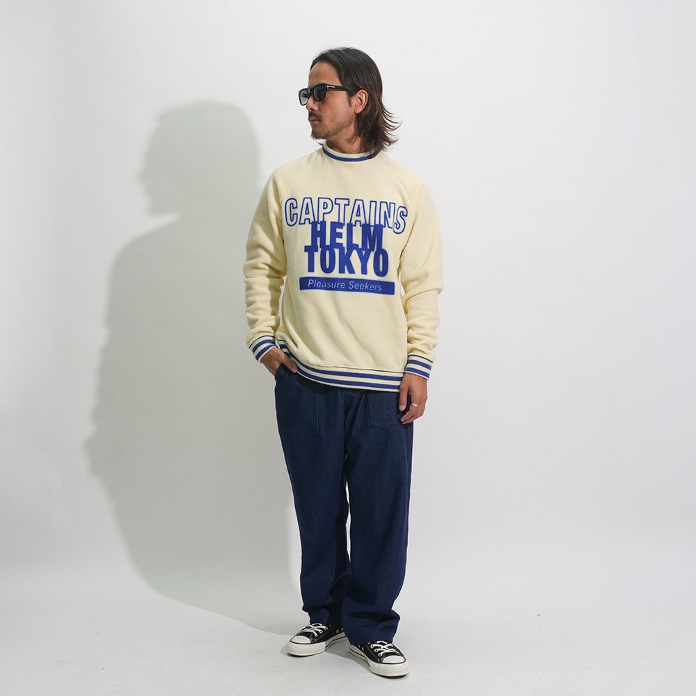 ポークチョップ新品 CAPTAINS HELM #P-LINE FLEECE CREW - スウェット