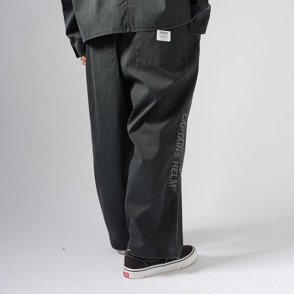 CAPTAINS HELM #WASHED EASY WIDE PANTS - CAPTAINS HELM WEB STORE