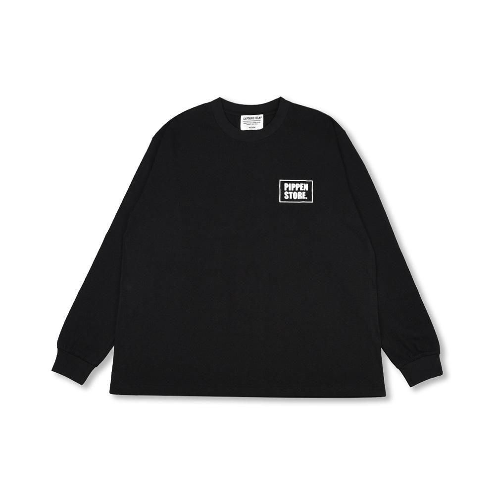 PIPPEN STORE  CAPTAINS HELM #ORIGINAL BOX LOGO LS TEE