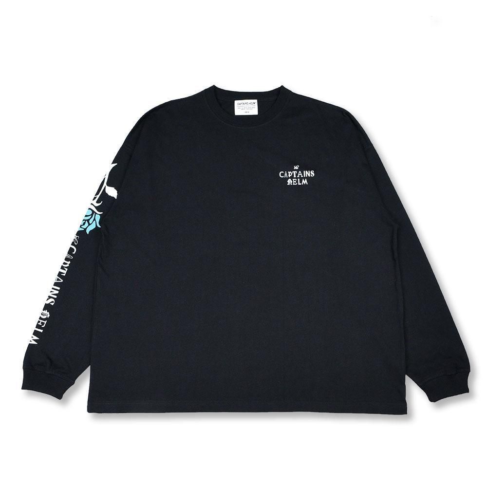 ORDER ITEMCAPTAINS HELM #CLIPPING LOGO LS TEE -BLACK-