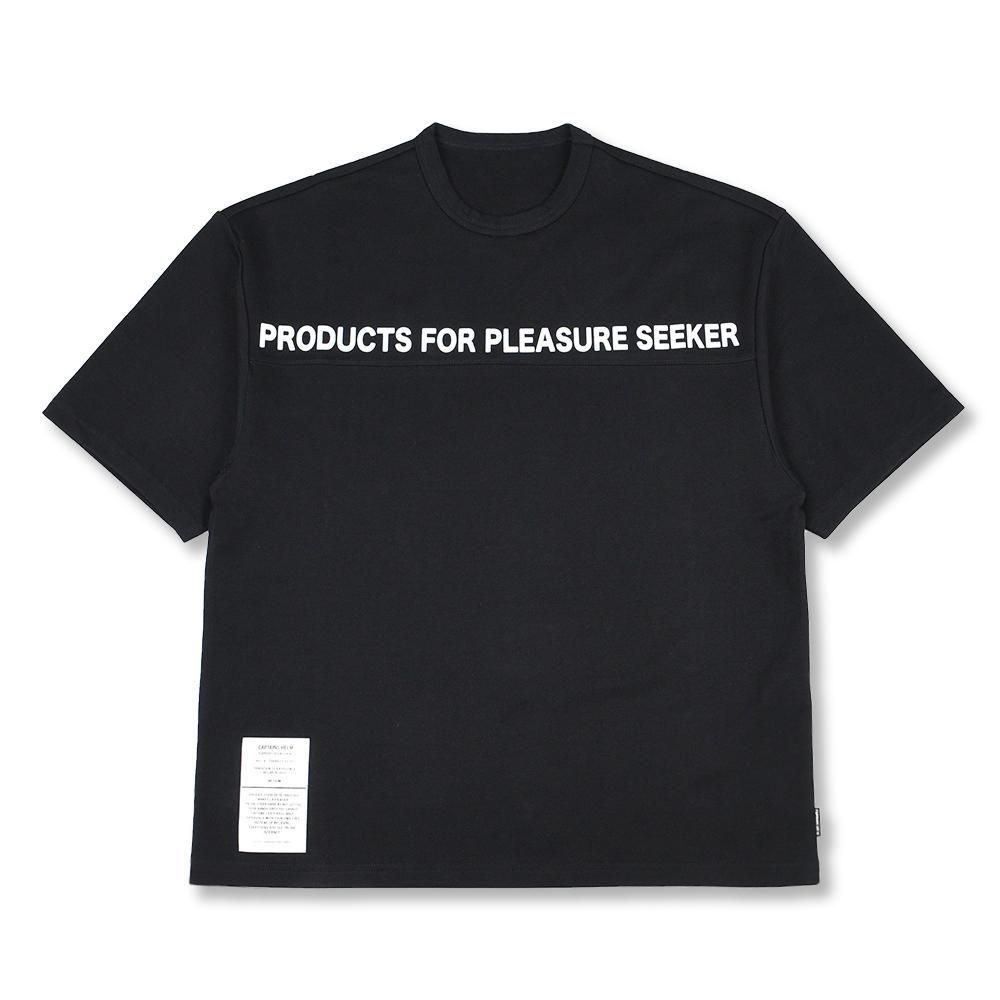 CAPTAINS HELM #P.F.P.S. RELAX S/S TEE -BLACK-
