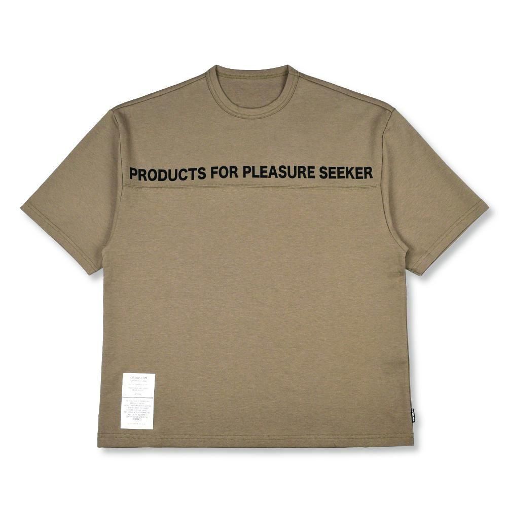 CAPTAINS HELM #P.F.P.S. RELAX S/S TEE -GREIGE-