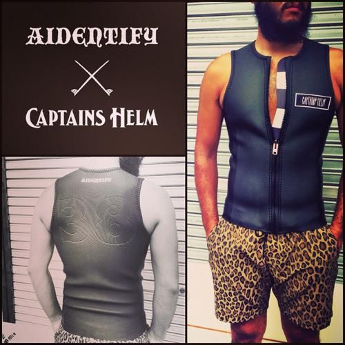 AIDENTIFY】 VEST -CAPTAINS HELM Custom - CAPTAINS HELM WEB STORE