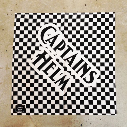 CAPTAINS HELM　#Original Checker Bandana