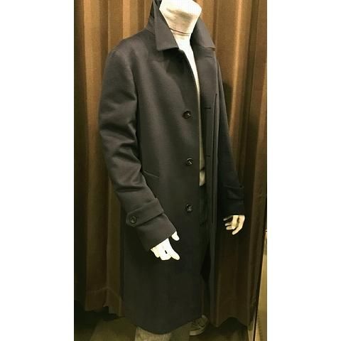 Hevo 【イーヴォ】 『CISTERNINO』 カシミア素材ステンカラーコート （Navy） - IL MARE ONLINE STORE ｜  イル・マーレ オンラインストア