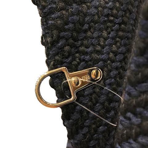 フェイ FAY カシミアウールニット素材 二重衣 ボトルネック ダウンコート