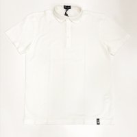 Drumohr 【ドルモア】 コットンピケ・ハーフスリーブポロシャツ （White）