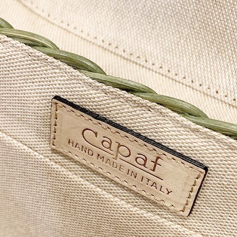 Capaf カパフ　新品札付き❗上質ITALY製トートバッグ