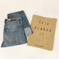 TELA GENOVA 【テラ・ジェノバ】 KUROKI製セルビッジデニム・ストレートジーンズ （Regular Fit）