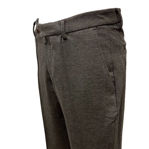 Barbati 【バルバッティ】 『Pantalone T.A Slim』 エバークリース・ストレッチジャージー・トラウザーズ （Grigio） -  IL MARE ONLINE STORE ｜ イル・マーレ オンラインストア