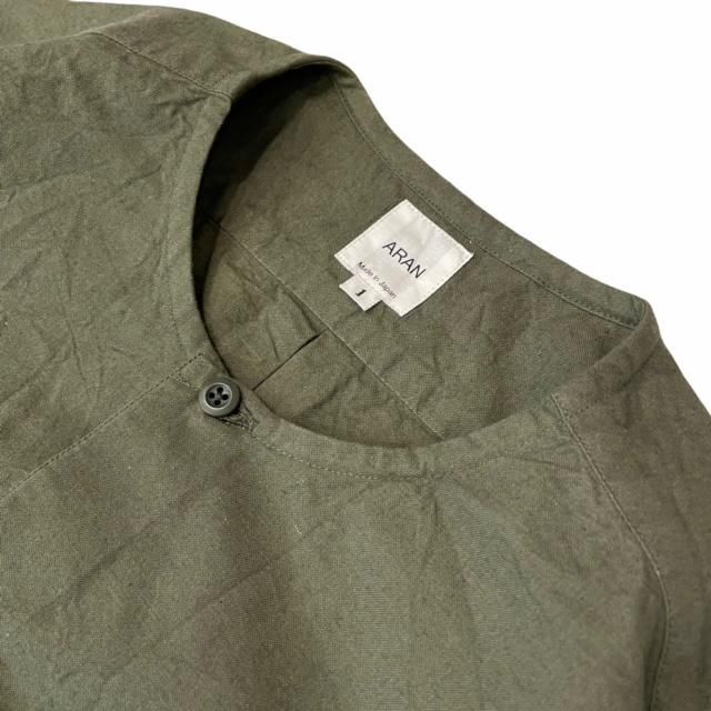 ARAN アラン 奈良　シャツ ARAN 【アラン】 『FM SHIRT-2』 コットンリネン・ダンプ