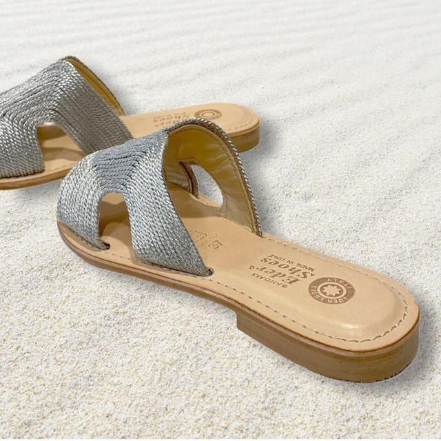 Eder shoes 【エダー・シューズ】 シャイニーロープストラップ