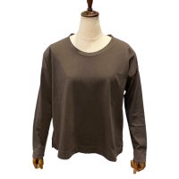 WOOL ＆ CO 【ウール・アンド・コー】 オーガニックコットン・ロングスリーブ・カットソー（Brown）<img class='new_mark_img2' src='https://img.shop-pro.jp/img/new/icons41.gif' style='border:none;display:inline;margin:0px;padding:0px;width:auto;' />