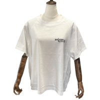 upper hights 【アッパーハイツ】 ”THE LOOSE RAGLAN TEE” レタード・ リラックスフィットTEEシャツ （White）
