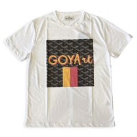 AWESOME 【オーサム】 『This is Art not Fake』 ”GOYArt” プリント・TEEシャツ（White-Stampa162）<img class='new_mark_img2' src='https://img.shop-pro.jp/img/new/icons20.gif' style='border:none;display:inline;margin:0px;padding:0px;width:auto;' />