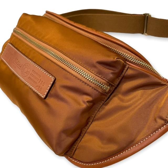 Felisi 【フェリージ】 ”Waist Bag” ナイロン・ボディバッグ （Roasted/Medium Brown） - IL MARE  ONLINE STORE ｜ イル・マーレ オンラインストア