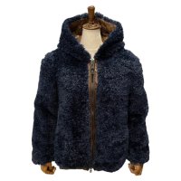 PEUTEREY 【ピューテリー】 ”MIEL CY DOUBLE ECOFUR” リバーシブル・ダウンジャケット （Navy/Brown）<img class='new_mark_img2' src='https://img.shop-pro.jp/img/new/icons20.gif' style='border:none;display:inline;margin:0px;padding:0px;width:auto;' />