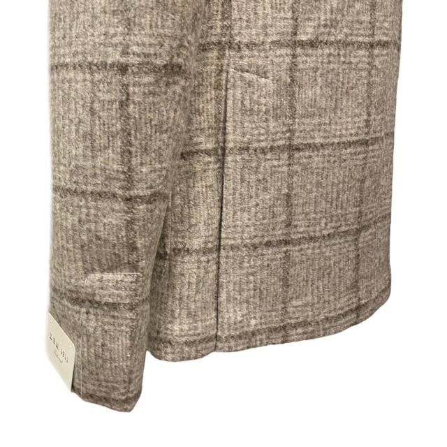 L.B.M. 1911 【エルビーエム1911】 ”Dandy Jacket 2813 Regular”  ウールジャージー・ウィンドウペーン・テーラードジャケット （Grey Beige） - IL MARE ONLINE STORE ｜ イル・マーレ  オンラインストア