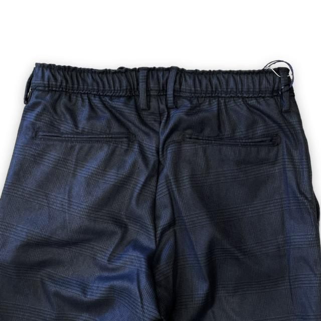 PERFECTION 【ペルフェクション】 22WPG26 三者混シャドーグレンチェック・イージーパンツ (337 Dark Navy) IL MARE ONLINE STORE | イル・マーレ オンラインストア ペルフェクション ショーツ 44