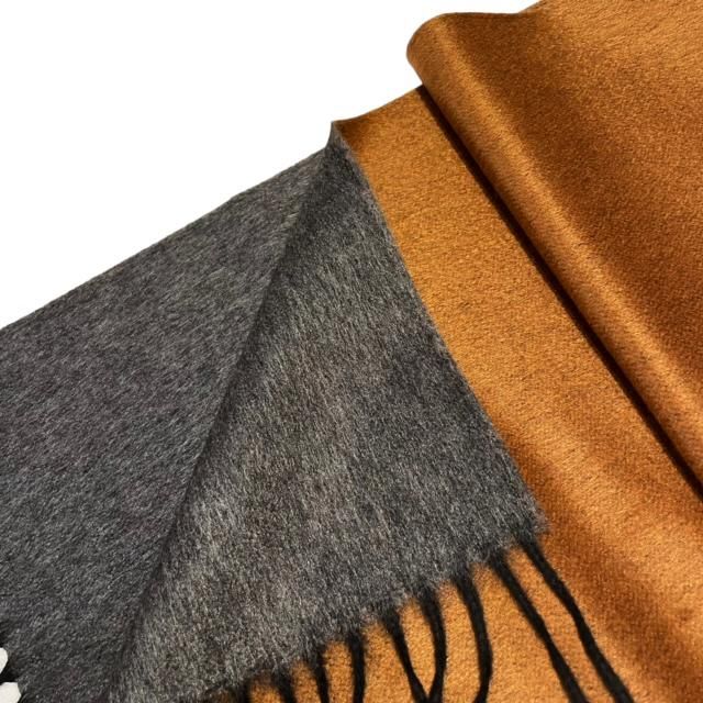 PIACENZA ピアチェンツァ シルクカシミアダブルフェイスマフラー PIACENZA cashmere 【ピアチェンツァ】 シルクカシミア・ダブル