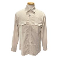 COLONY CLOTHING 【コロニー・クロージング】 アルカンターラ使用ダブルポケットシャツ （Beige）