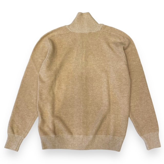 ALESSANDRO LUPPI 【アレッサンドロ・ルッピ】 カシミアブレンド・ジップアップカーディガン （L.Beige） - IL MARE  ONLINE STORE ｜ イル・マーレ オンラインストア