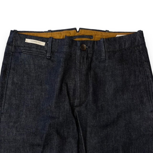 YCHAI 【イカイ】 Pantalone Chinos ワンウォッシュ・トラウザーズ型デニム -Tapered Fit- （Blu） - IL  MARE ONLINE STORE ｜ イル・マーレ オンラインストア