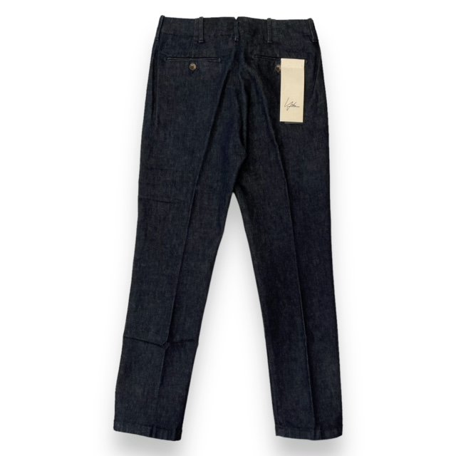 YCHAI 【イカイ】 Pantalone Chinos ワンウォッシュ・トラウザーズ型デニム -Tapered Fit- （Blu） - IL  MARE ONLINE STORE ｜ イル・マーレ オンラインストア