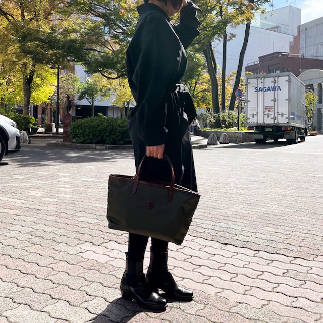 Felisi 【フェリージ】 ”Hand Bag” ナイロン・トートバッグ （Olive Green/Military） - IL MARE  ONLINE STORE ｜ イル・マーレ オンラインストア