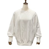 upper hights 【アッパーハイツ】 ”THE BROOKE” オーバーサイズフィット・スウェットシャツ （White）
